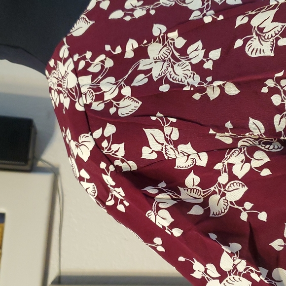 Classic Floral Tea Length Warren Z Dress - Picture 8 of 13